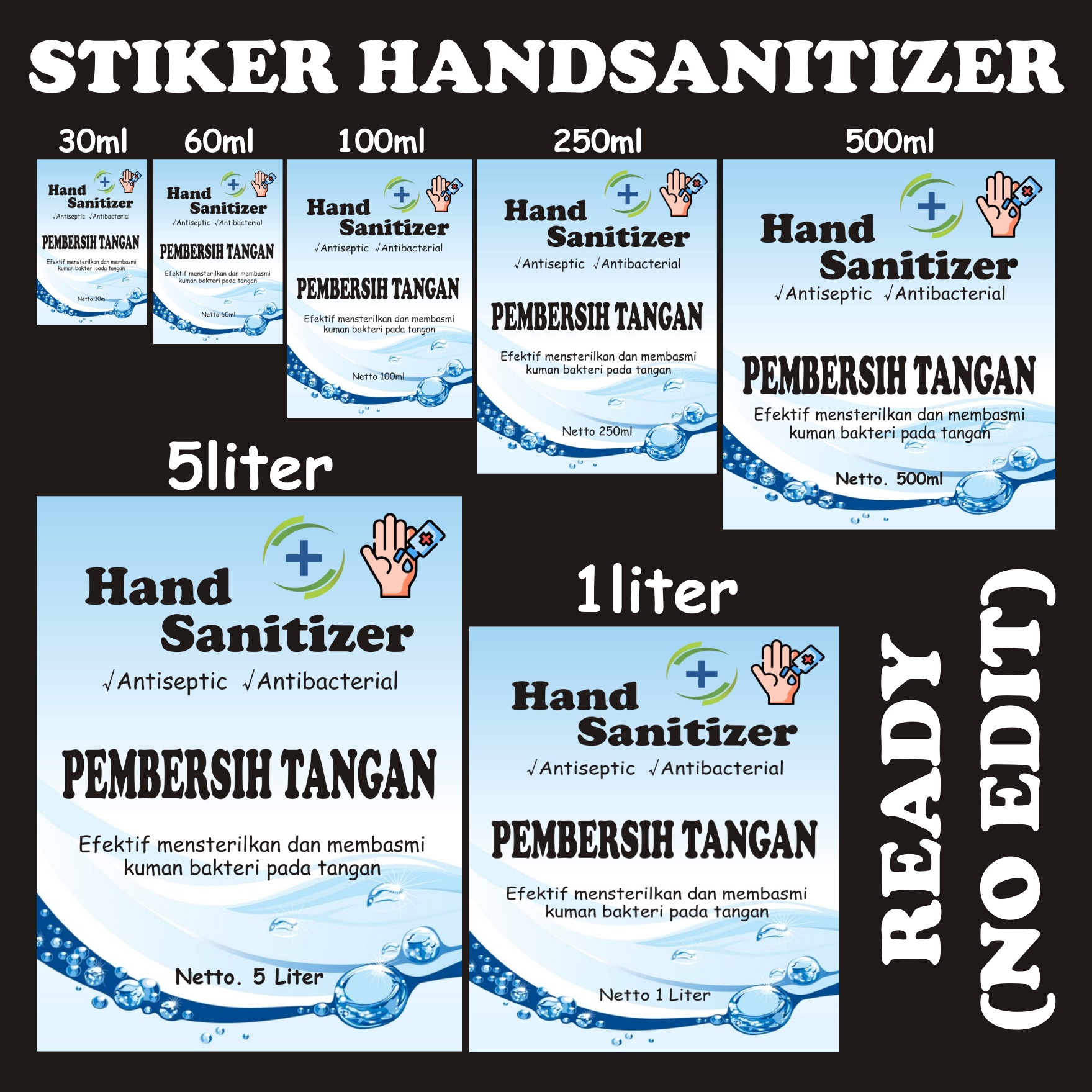 Detail Contoh Stiker Hand Sanitizer Nomer 54