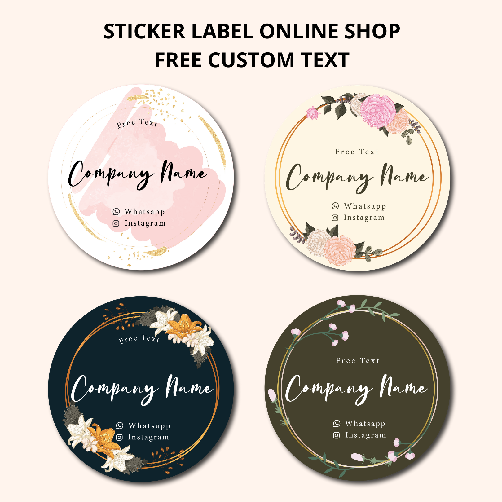 Contoh Stiker Jualan Online - KibrisPDR