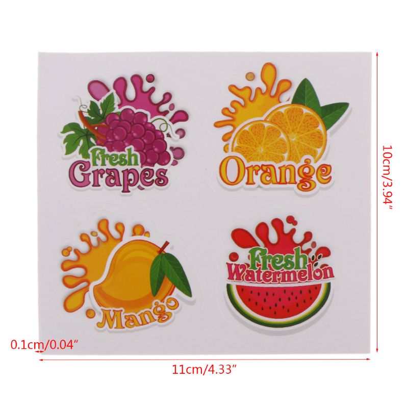 Detail Contoh Stiker Jus Buah Nomer 6