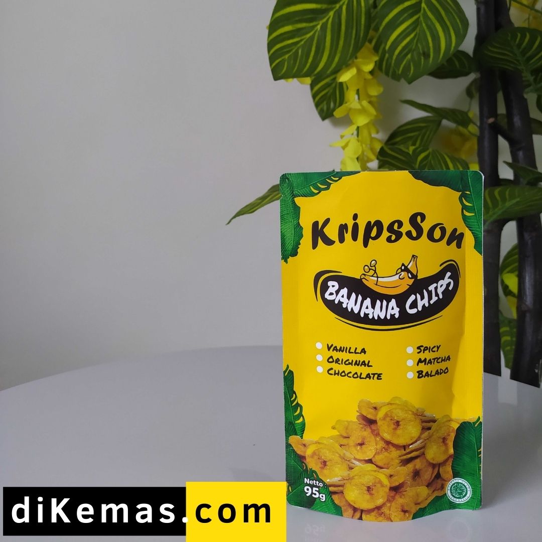 Detail Contoh Stiker Keripik Pisang Nomer 4