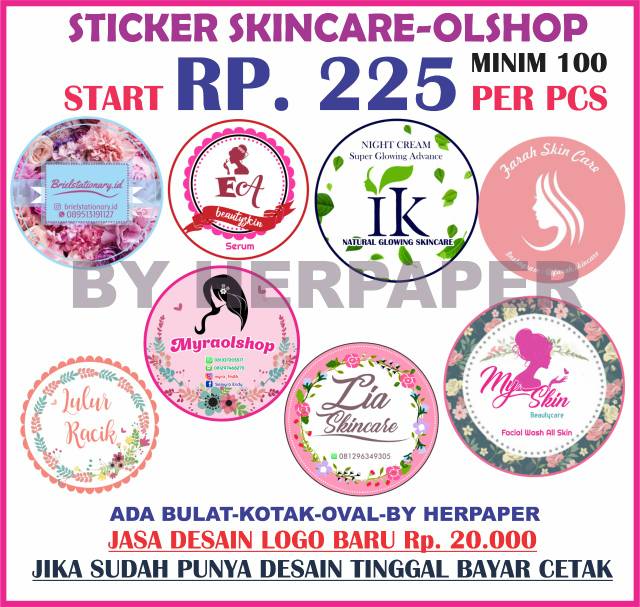 Detail Contoh Stiker Kosmetik Nomer 21