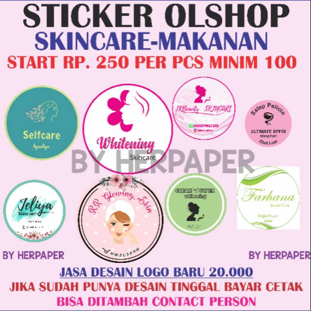 Detail Contoh Stiker Kosmetik Nomer 4