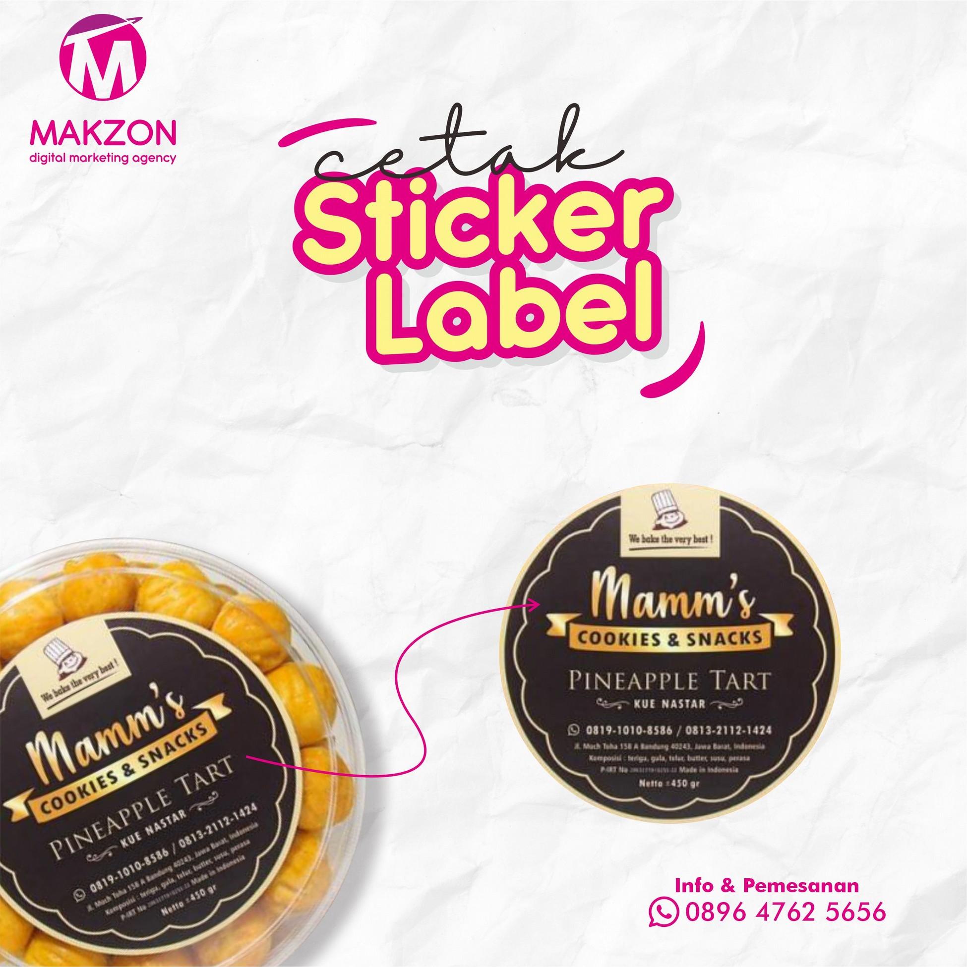 Detail Contoh Stiker Kue Basah Nomer 28