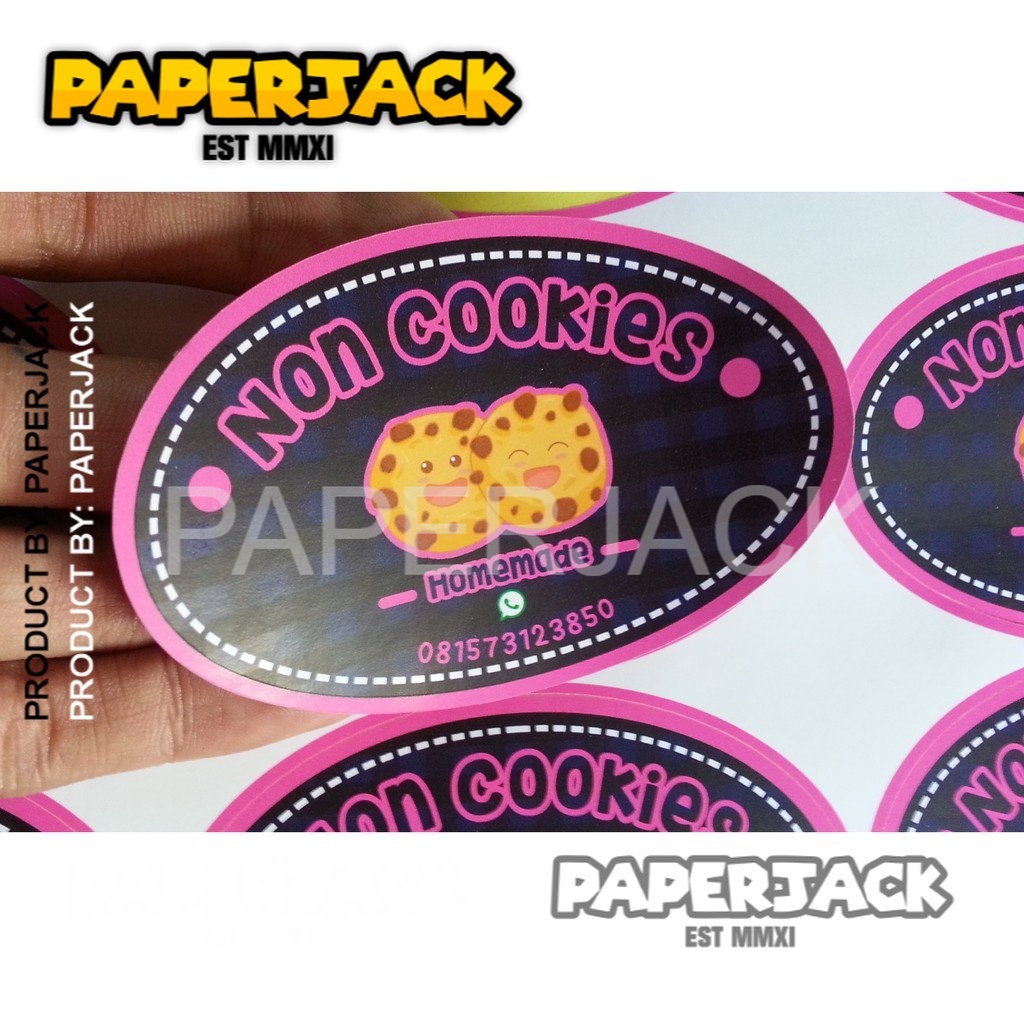 Detail Contoh Stiker Kue Kering Nomer 36