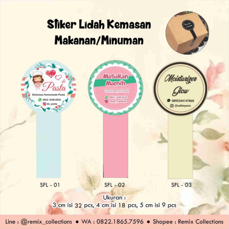 Download Contoh Stiker Makanan Nomer 9