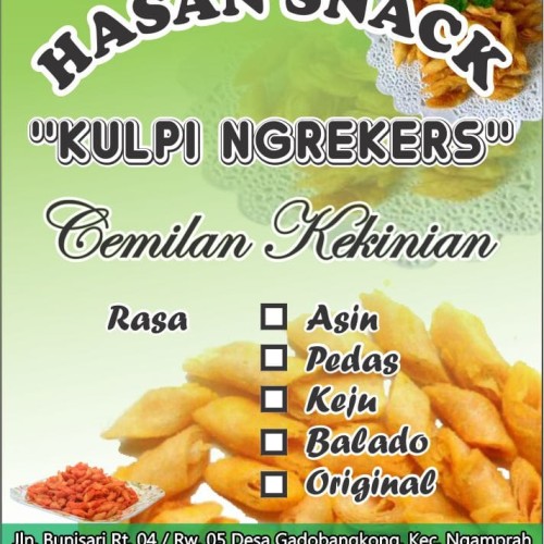 Detail Contoh Stiker Makanan Ringan Nomer 30