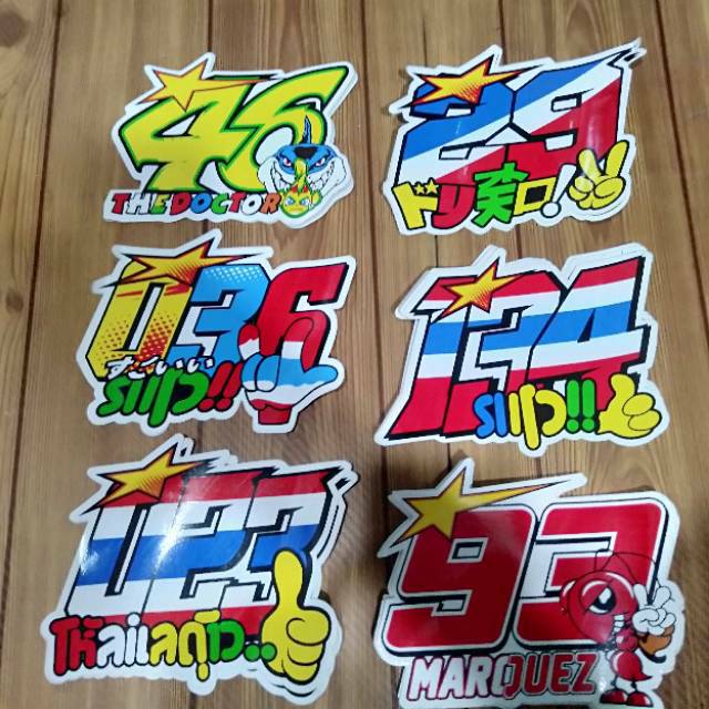 Detail Contoh Stiker Motor Nomer 23