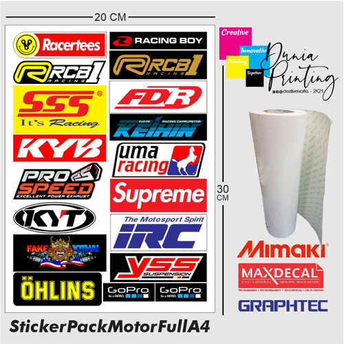 Detail Contoh Stiker Motor Nomer 32