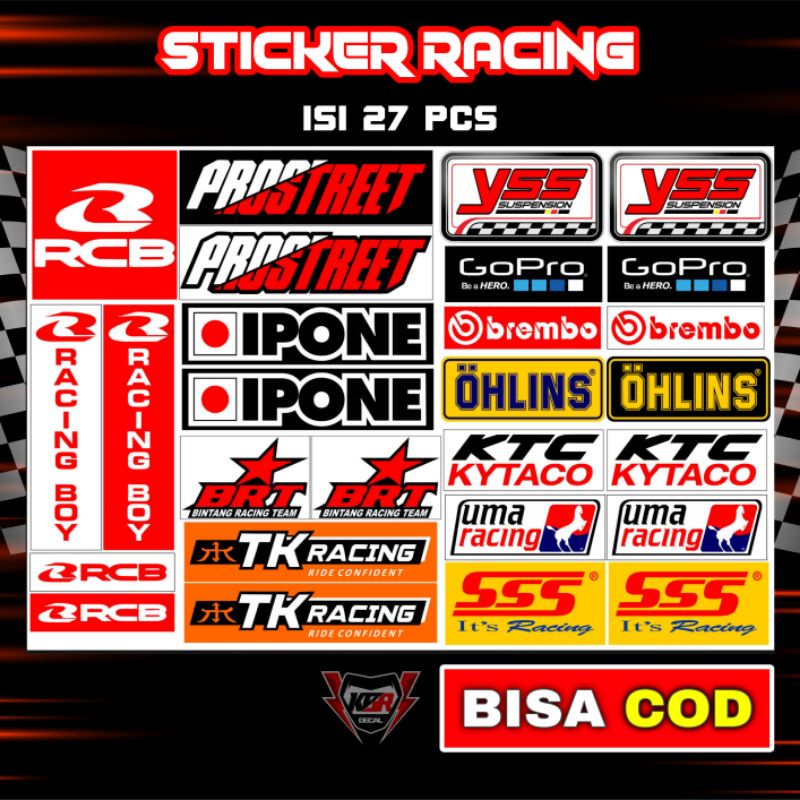 Detail Contoh Stiker Motor Nomer 8