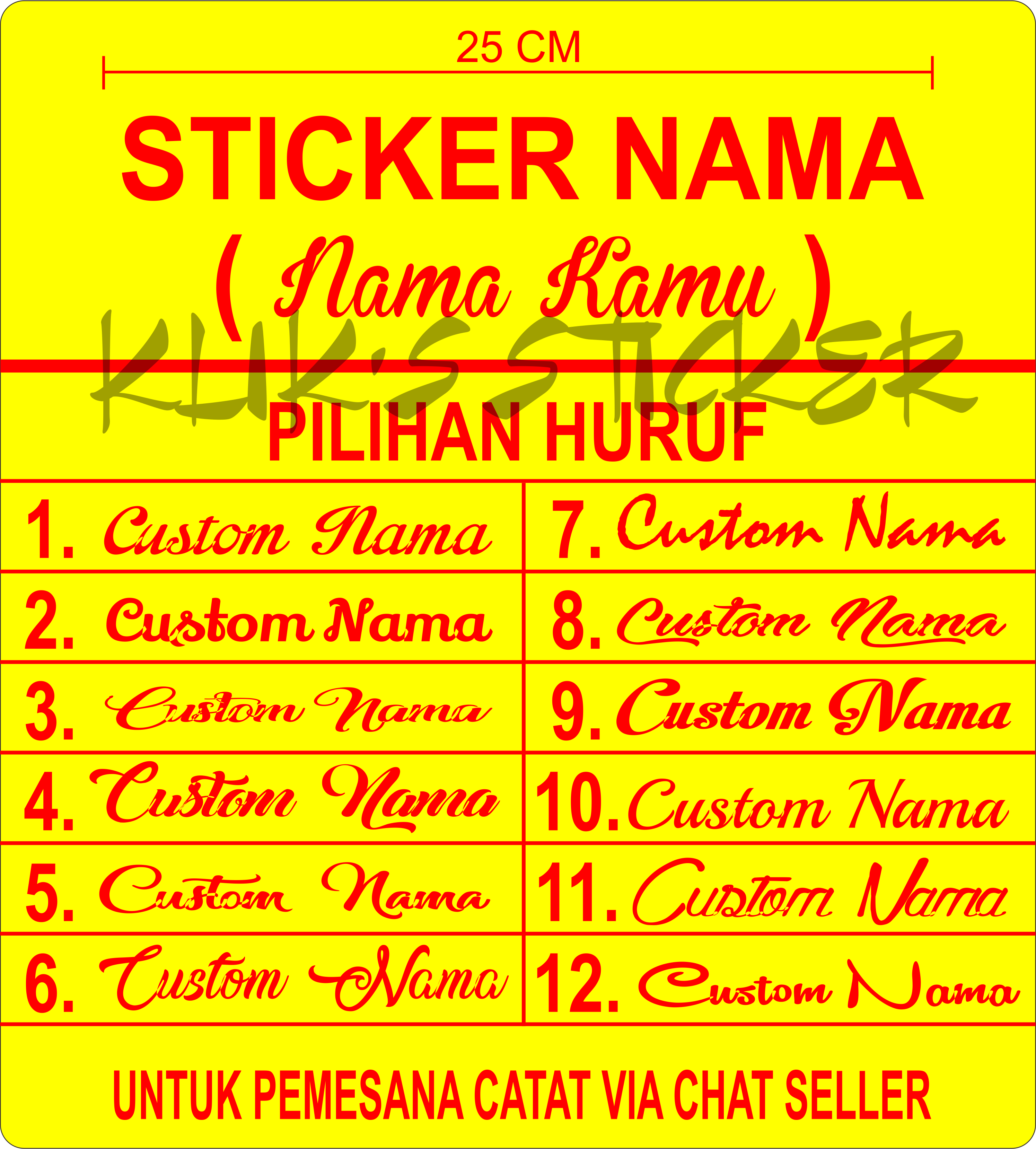 Download Contoh Stiker Nama Di Motor Nomer 16