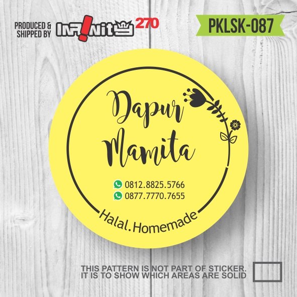 Detail Contoh Stiker Nama Makanan Nomer 33