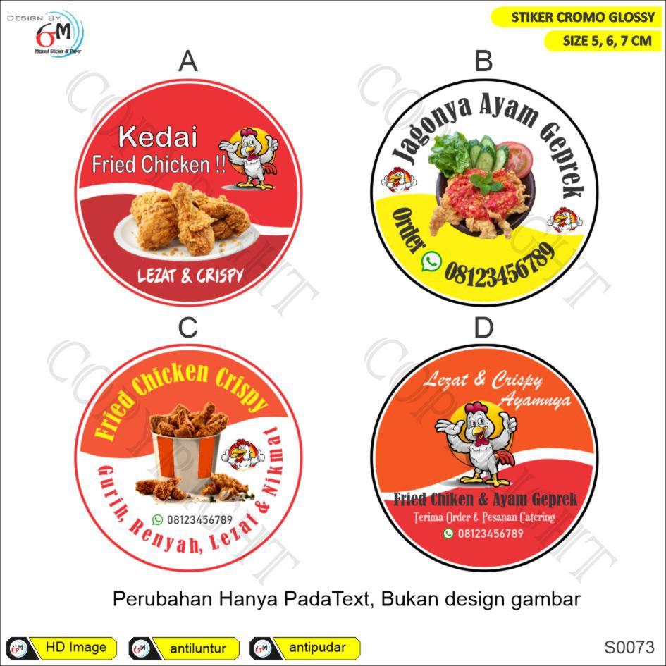 Detail Contoh Stiker Nugget Ayam Nomer 10