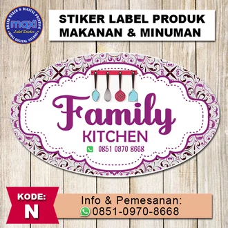 Detail Contoh Stiker Oval Nomer 13