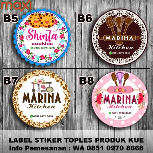 Detail Contoh Stiker Roti Nomer 20