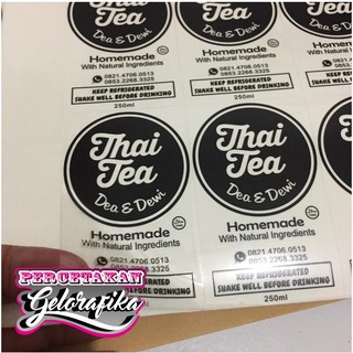 Detail Contoh Stiker Thai Tea Nomer 16