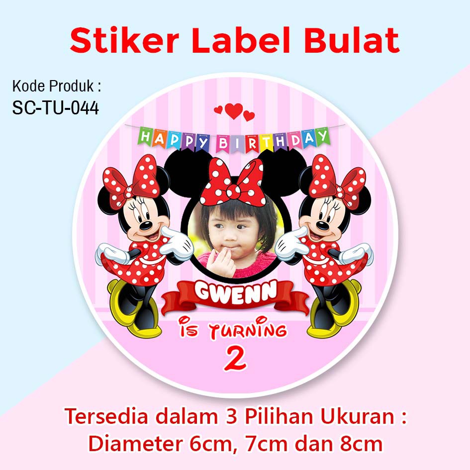 Detail Contoh Stiker Ulang Tahun Nomer 7