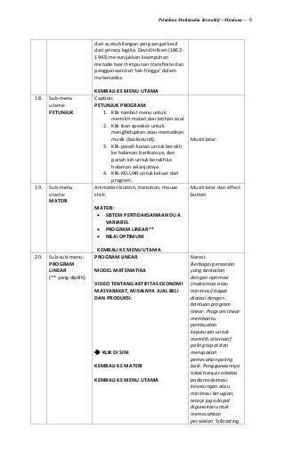 Detail Contoh Storyboard Multimedia Interaktif Nomer 42