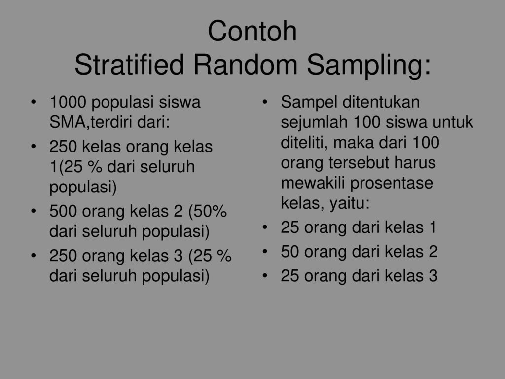 Download Contoh Stratified Sampling Nomer 14