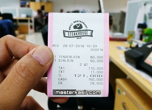 Detail Contoh Struk Pembayaran Nomer 44