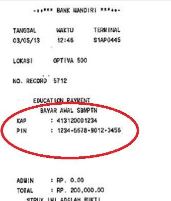 Detail Contoh Struk Pembayaran Nomer 45