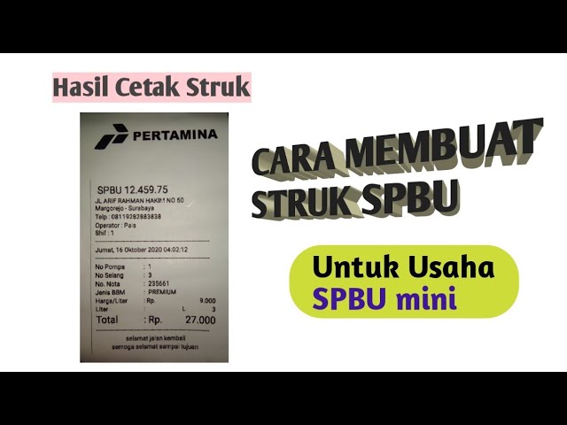 Download Contoh Struk Spbu Nomer 19