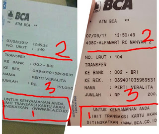 Detail Contoh Struk Transfer Bca Nomer 35