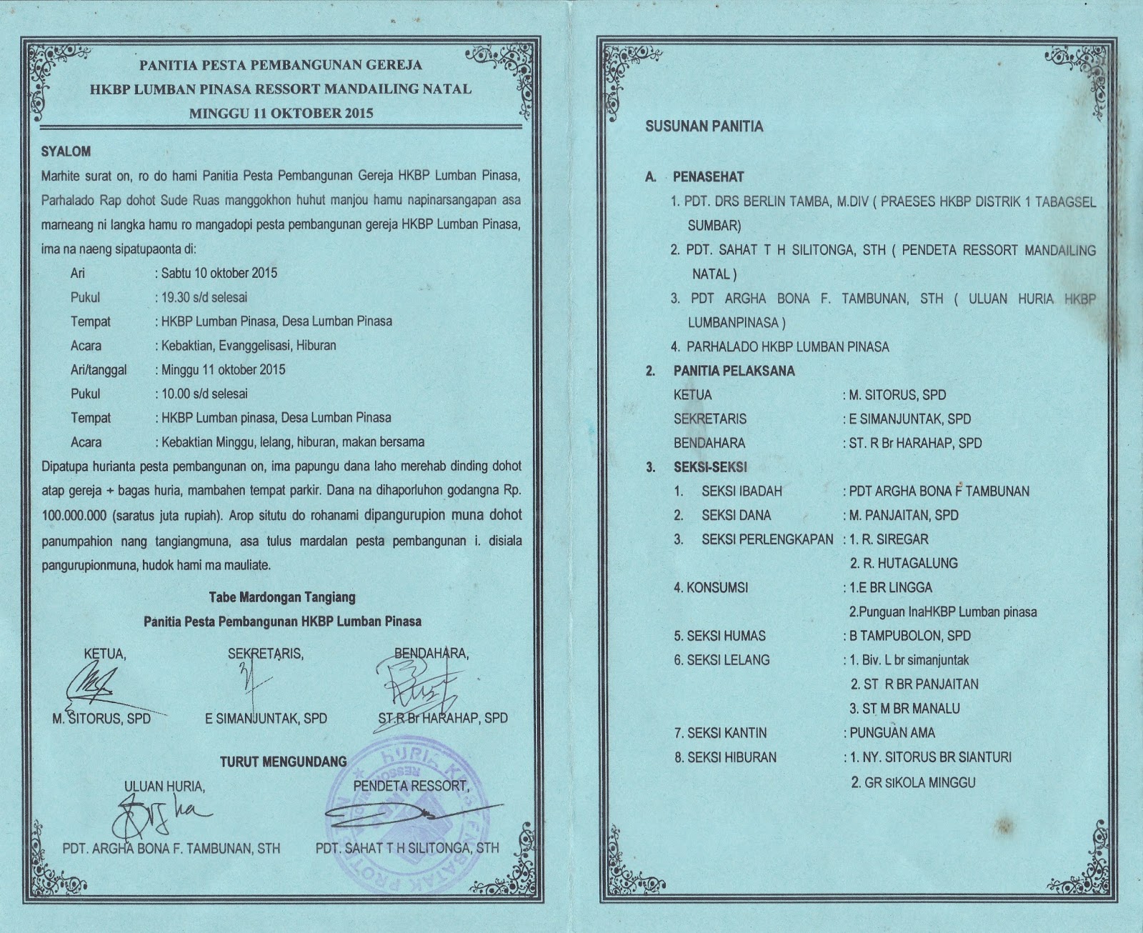 Detail Contoh Struk Undangan Nomer 2