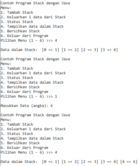 Detail Contoh Struktur Data Nomer 12