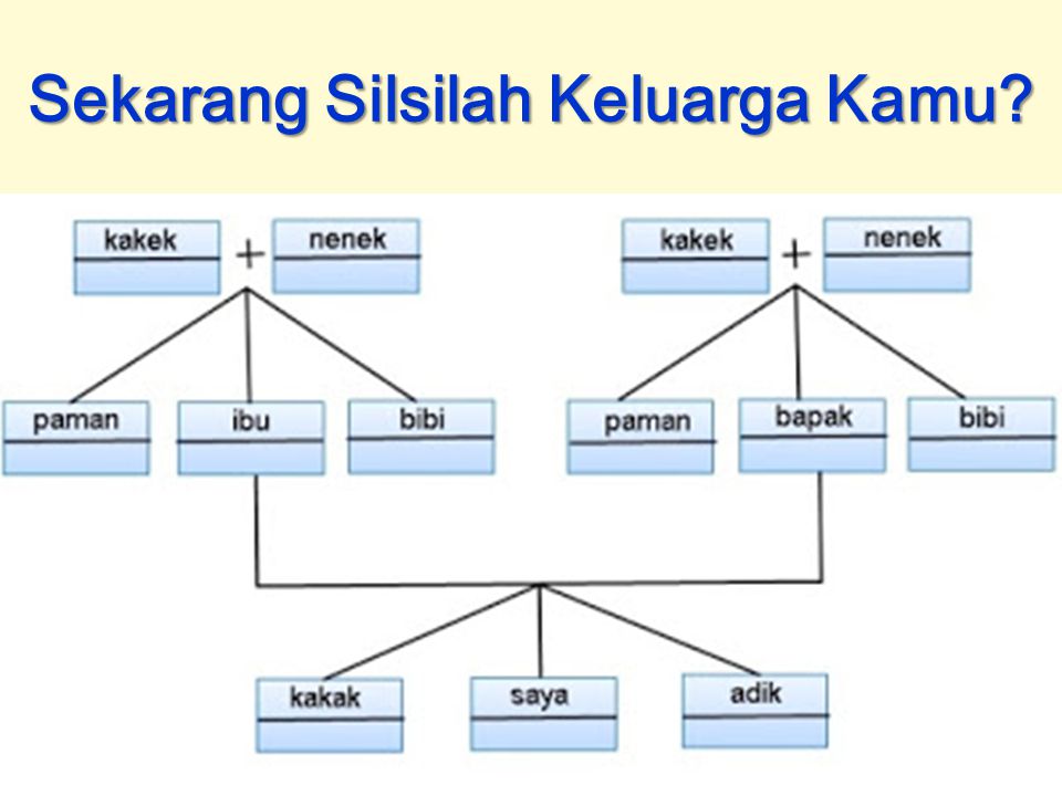 Detail Contoh Struktur Keluarga Nomer 27