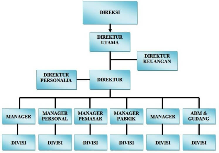 Detail Contoh Struktur Organisasi Nomer 13