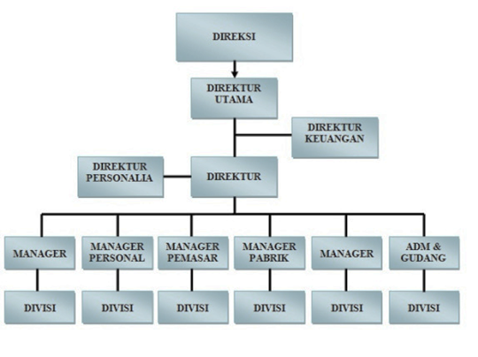 Detail Contoh Struktur Organisasi Nomer 3