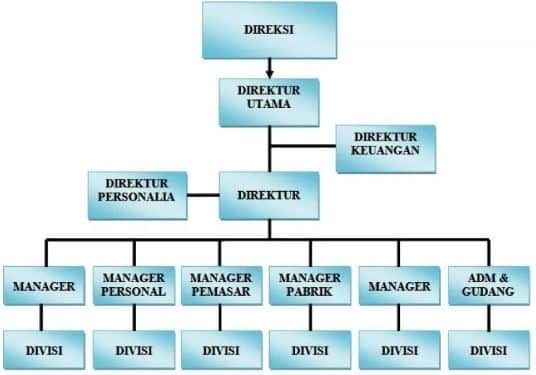 Detail Contoh Struktur Organisasi Perusahaan Nomer 13