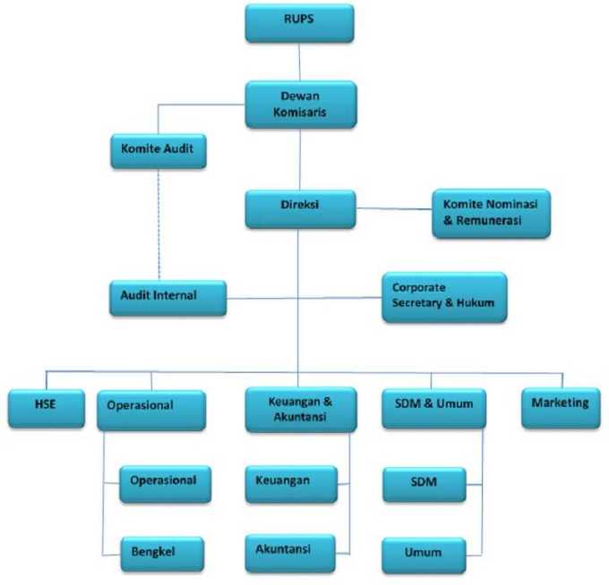 Detail Contoh Struktur Organisasi Perusahaan Kecil Nomer 6