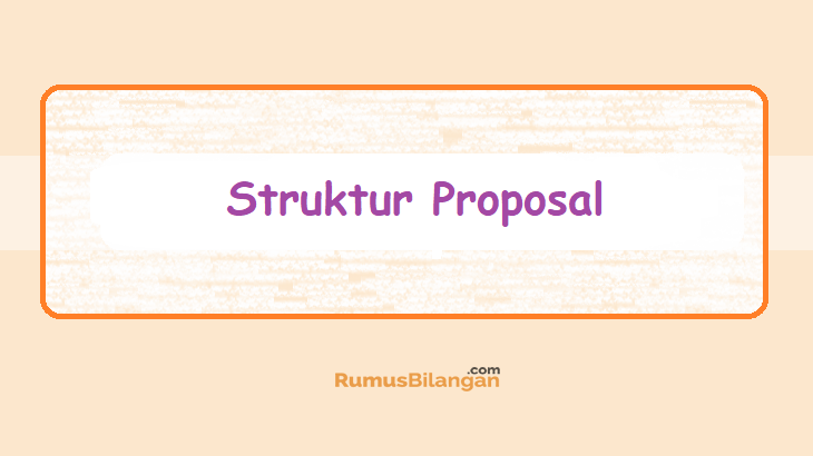 Detail Contoh Struktur Proposal Nomer 30