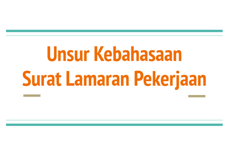 Detail Contoh Struktur Surat Lamaran Pekerjaan Nomer 42