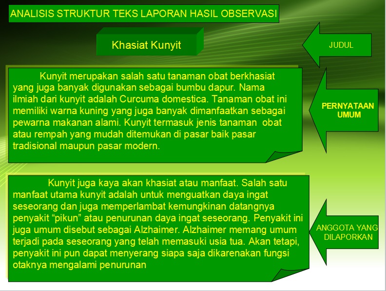 Detail Contoh Struktur Teks Hasil Observasi Nomer 14