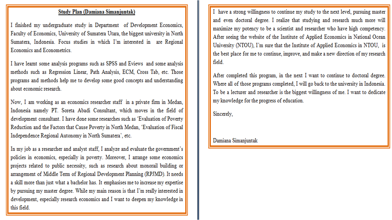 Detail Contoh Study Plan Nomer 14