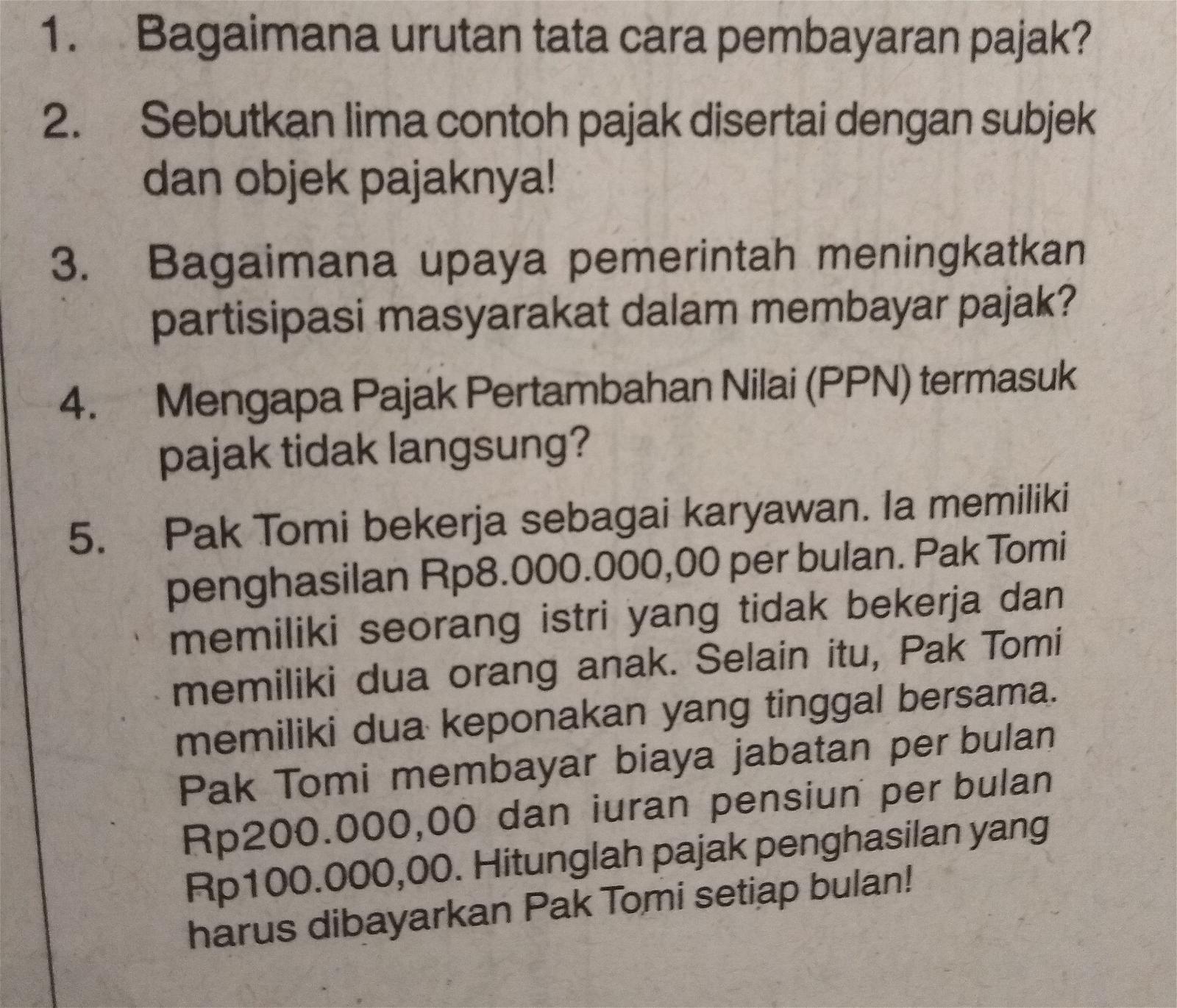 Detail Contoh Subjek Pajak Luar Negeri Nomer 13