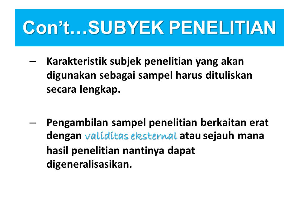 Detail Contoh Subjek Penelitian Nomer 16