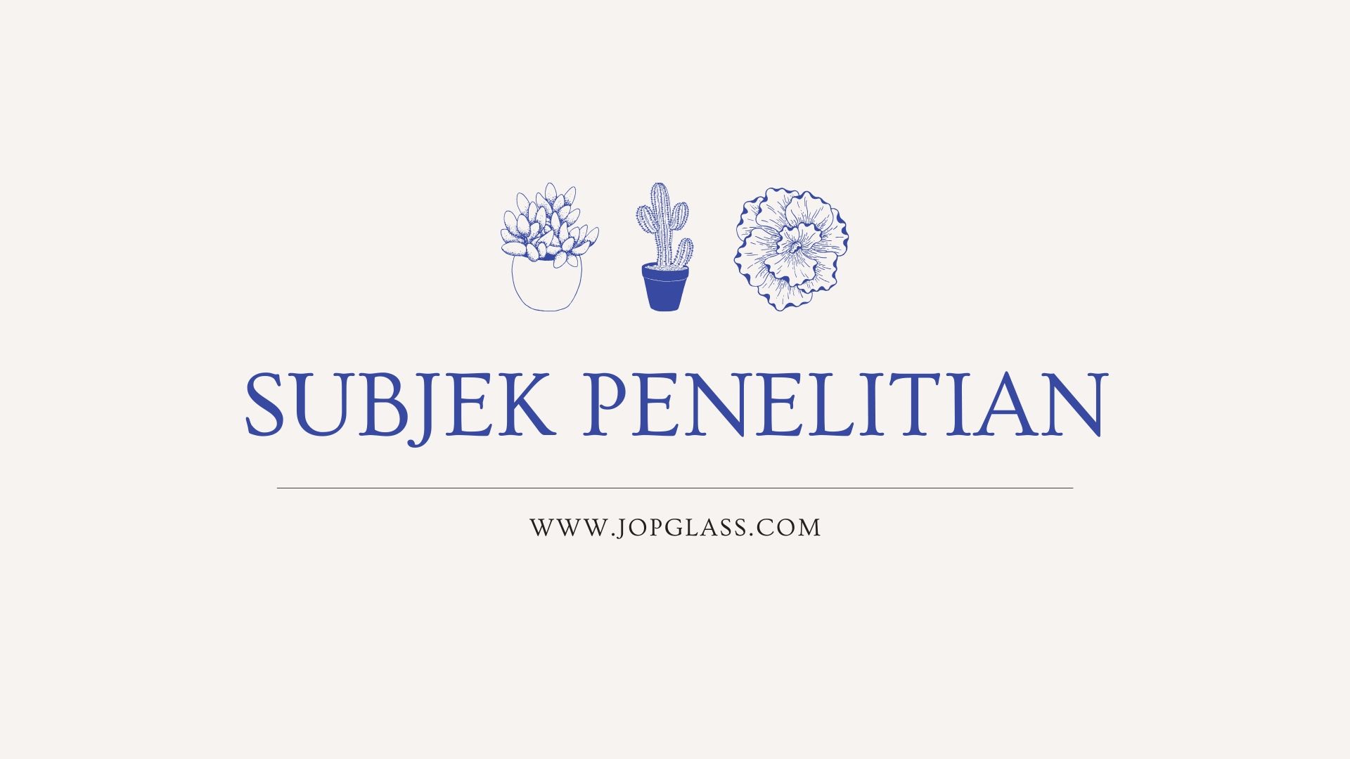 Detail Contoh Subjek Penelitian Nomer 4