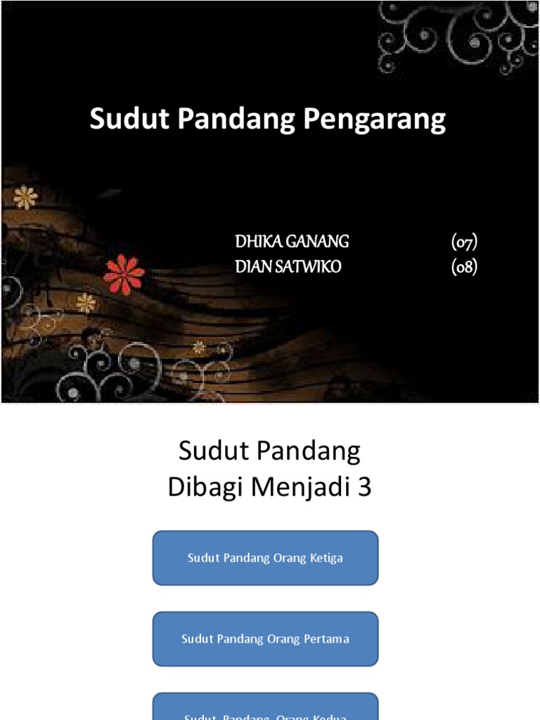 Detail Contoh Sudut Pandang Nomer 41