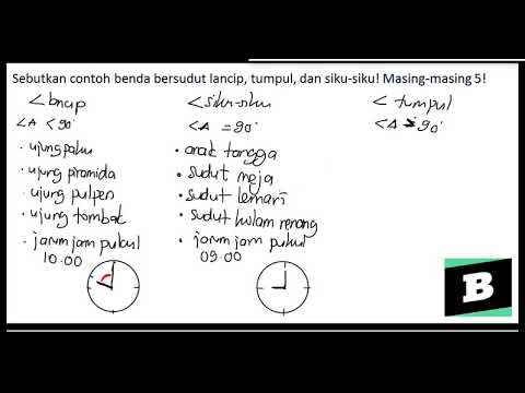 Detail Contoh Sudut Siku Siku Nomer 29