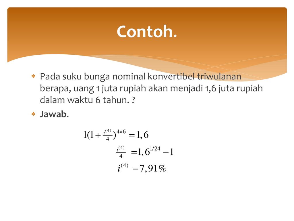 Detail Contoh Suku Bunga Nomer 10