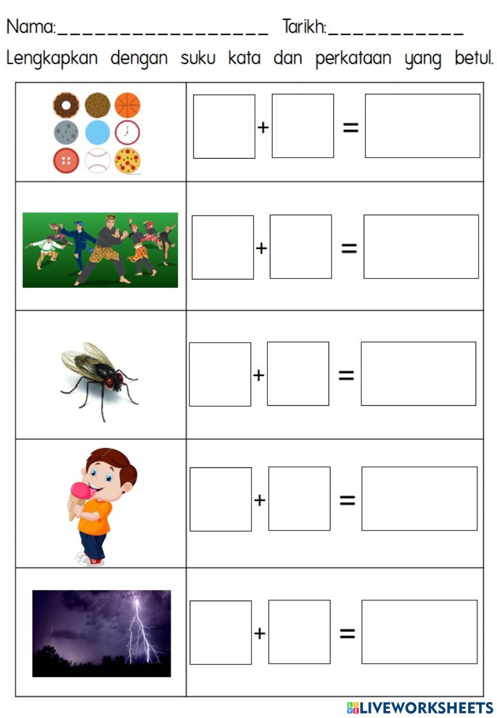 Detail Contoh Suku Kata Nomer 27