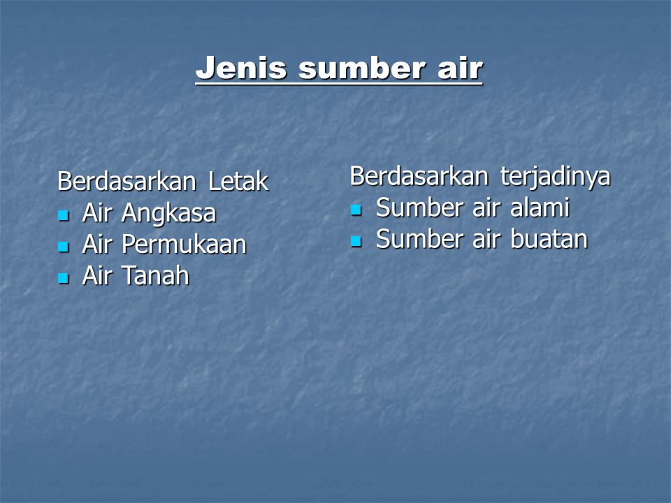 Detail Contoh Sumber Air Nomer 10