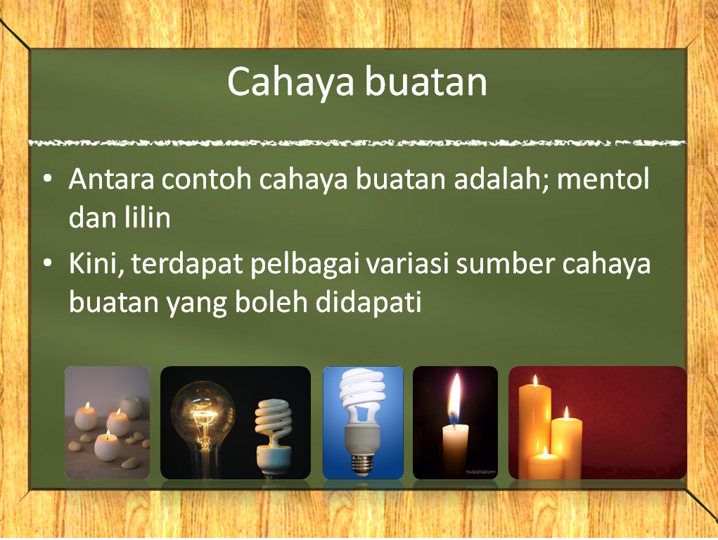 Detail Contoh Sumber Cahaya Nomer 3