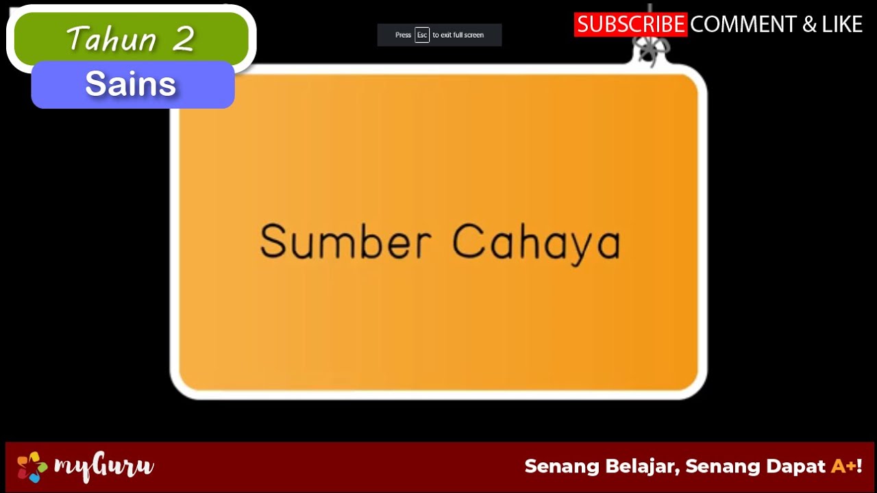 Detail Contoh Sumber Cahaya Nomer 20