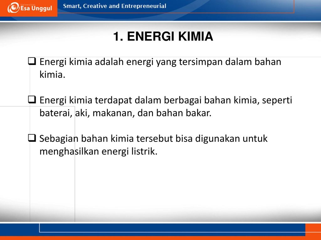 Detail Contoh Sumber Energi Kimia Nomer 46