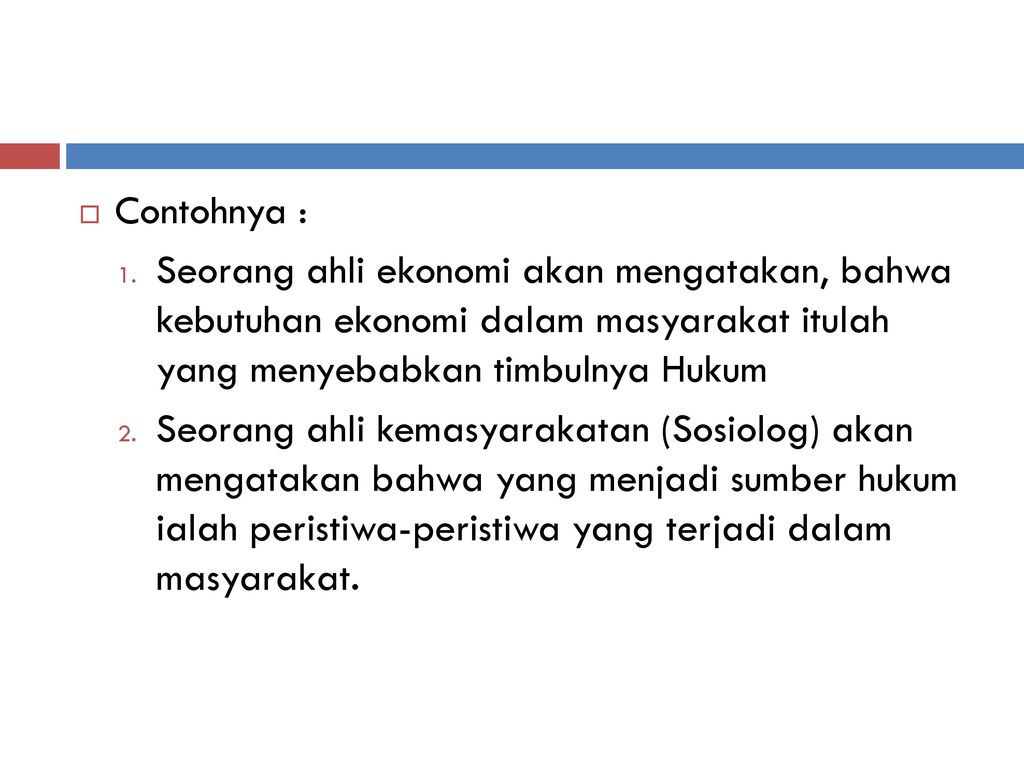 Detail Contoh Sumber Hukum Materiil Nomer 4