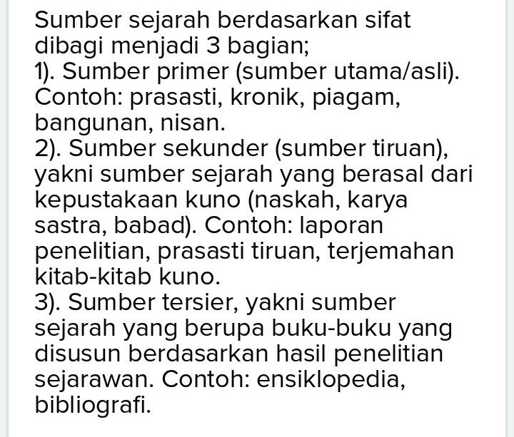 Detail Contoh Sumber Sekunder Nomer 54